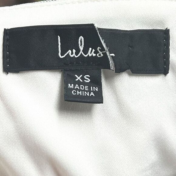 Lulus Feeling Gorgeous White Swiss Dot Tulle Bustier Midi Dress Size XS New - Picture 8 of 10